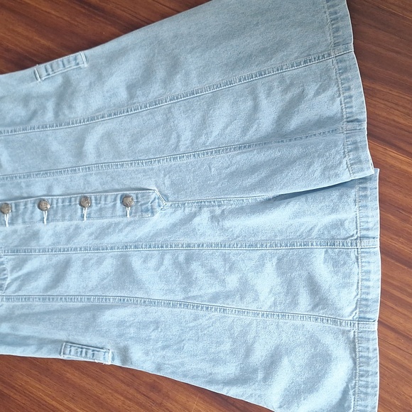 BeBo Jeans Denim Jumpsuit Shorts, Romper Vintage - Picture 3 of 9